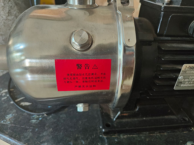 增壓泵空轉多久會燒壞？